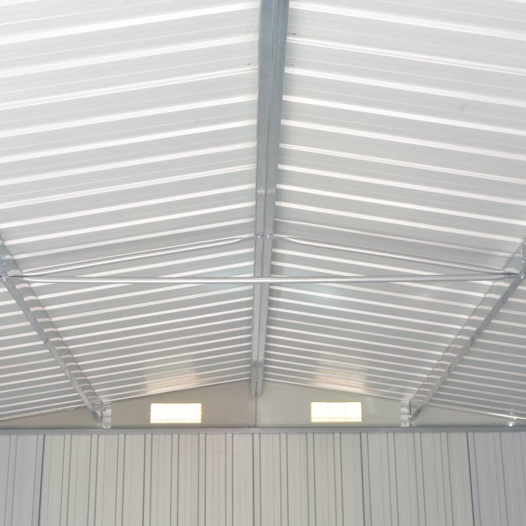 Gerätehaus 257X779X181 Cm Verzinkter Stahl