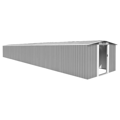 Gerätehaus 257X990X181 Cm Verzinkter Stahl