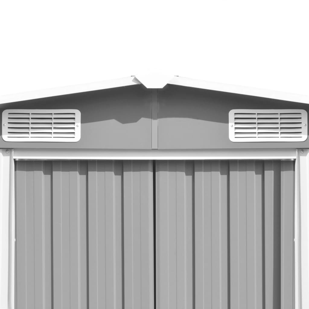 Gerätehaus 257X990X181 Cm Verzinkter Stahl