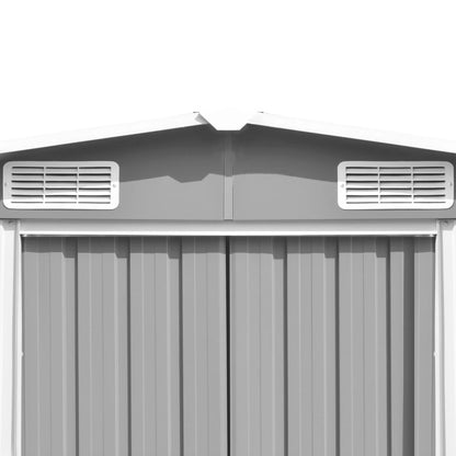 Gerätehaus 257X990X181 Cm Verzinkter Stahl