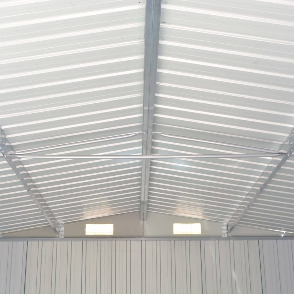 Gerätehaus 257X990X181 Cm Verzinkter Stahl