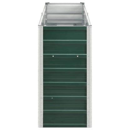Garten-Hochbeet Verzinkter Stahl 240×40×77 Cm