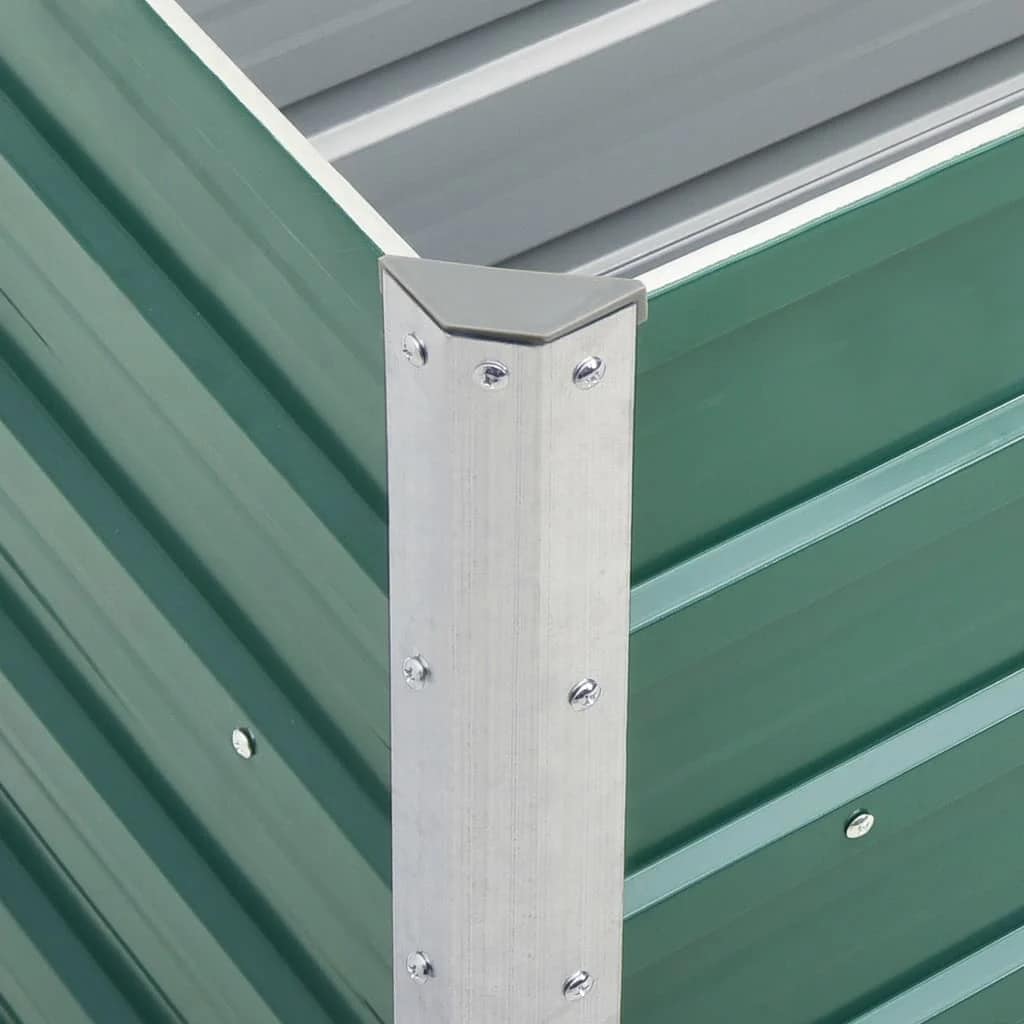 Garten-Hochbeet Verzinkter Stahl 240×40×77 Cm