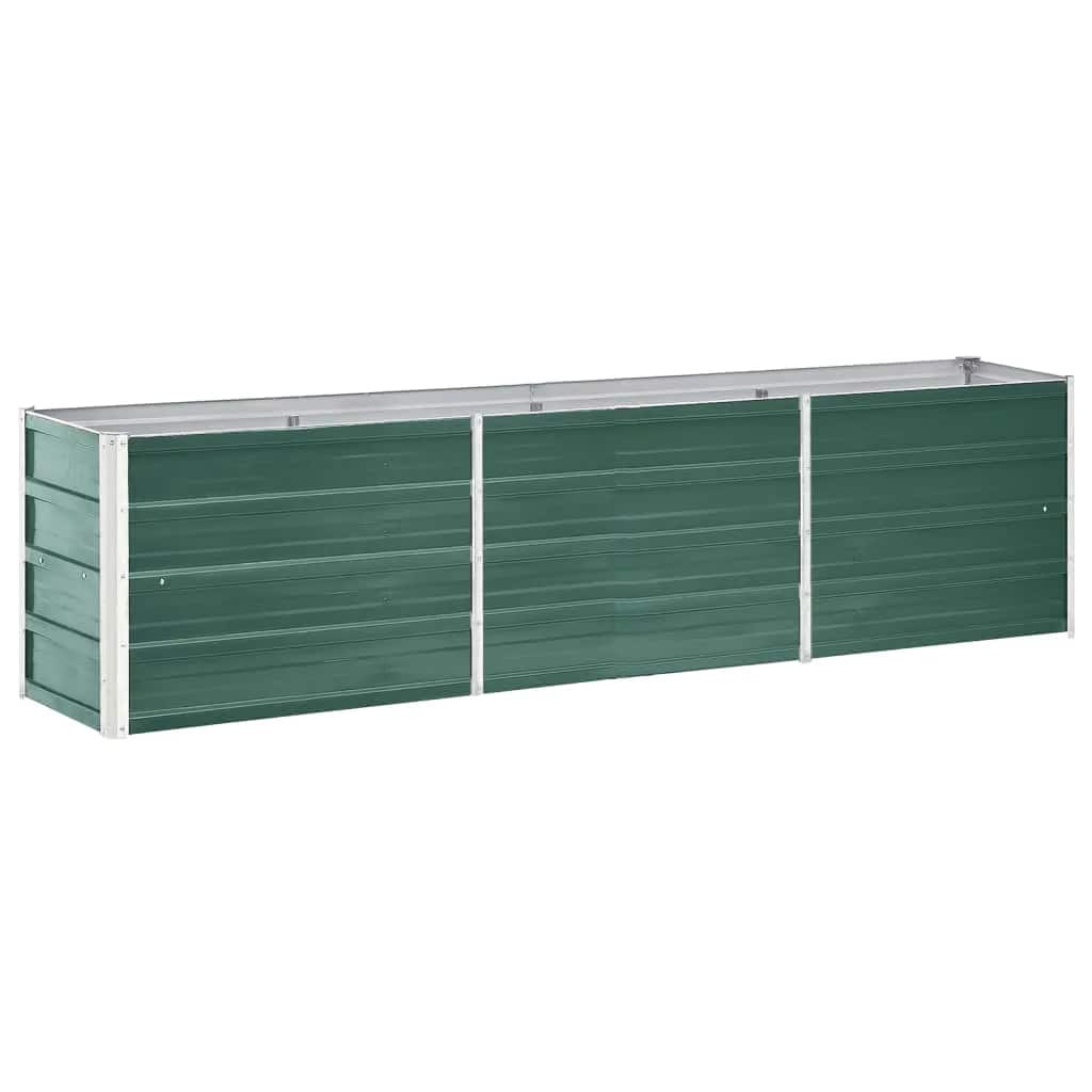 Garten-Hochbeet Verzinkter Stahl 240×40×45 Cm