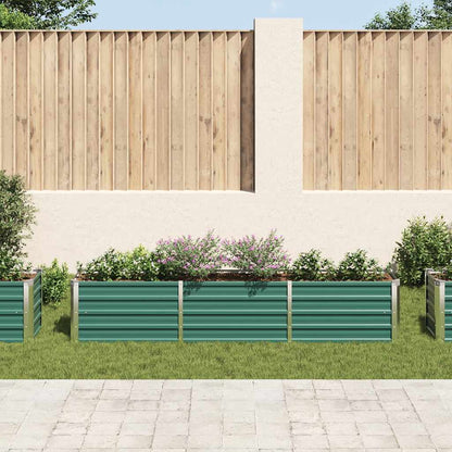 Garten-Hochbeet Verzinkter Stahl 240×40×45 Cm