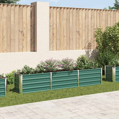 Garten-Hochbeet Verzinkter Stahl 240×40×45 Cm