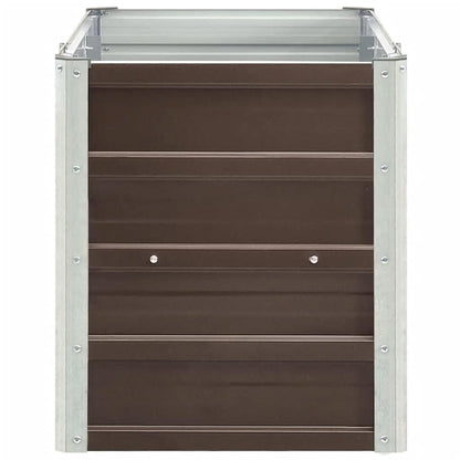 Garten-Hochbeet Verzinkter Stahl 240×40×45 Cm