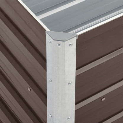 Garten-Hochbeet Verzinkter Stahl 240×40×45 Cm