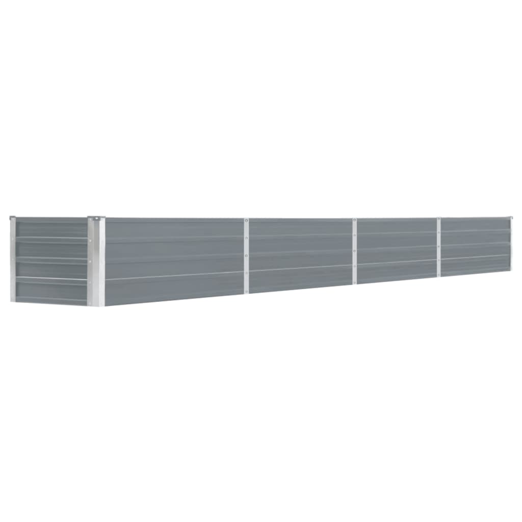 Garten-Hochbeet Verzinkter Stahl 320×40×45 Cm