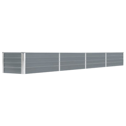 Garten-Hochbeet Verzinkter Stahl 320×40×45 Cm