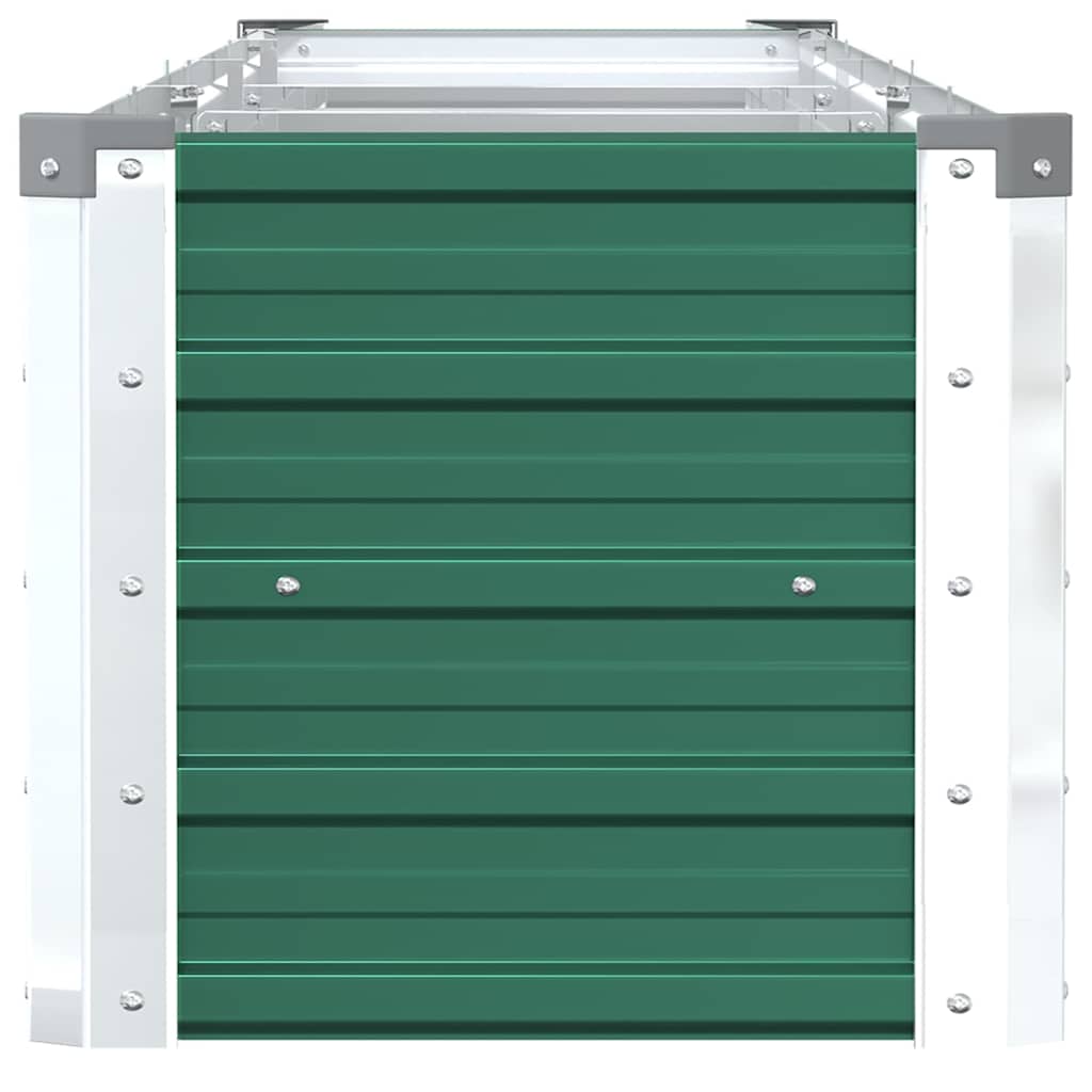Garten-Hochbeet Verzinkter Stahl 320×40×45 Cm