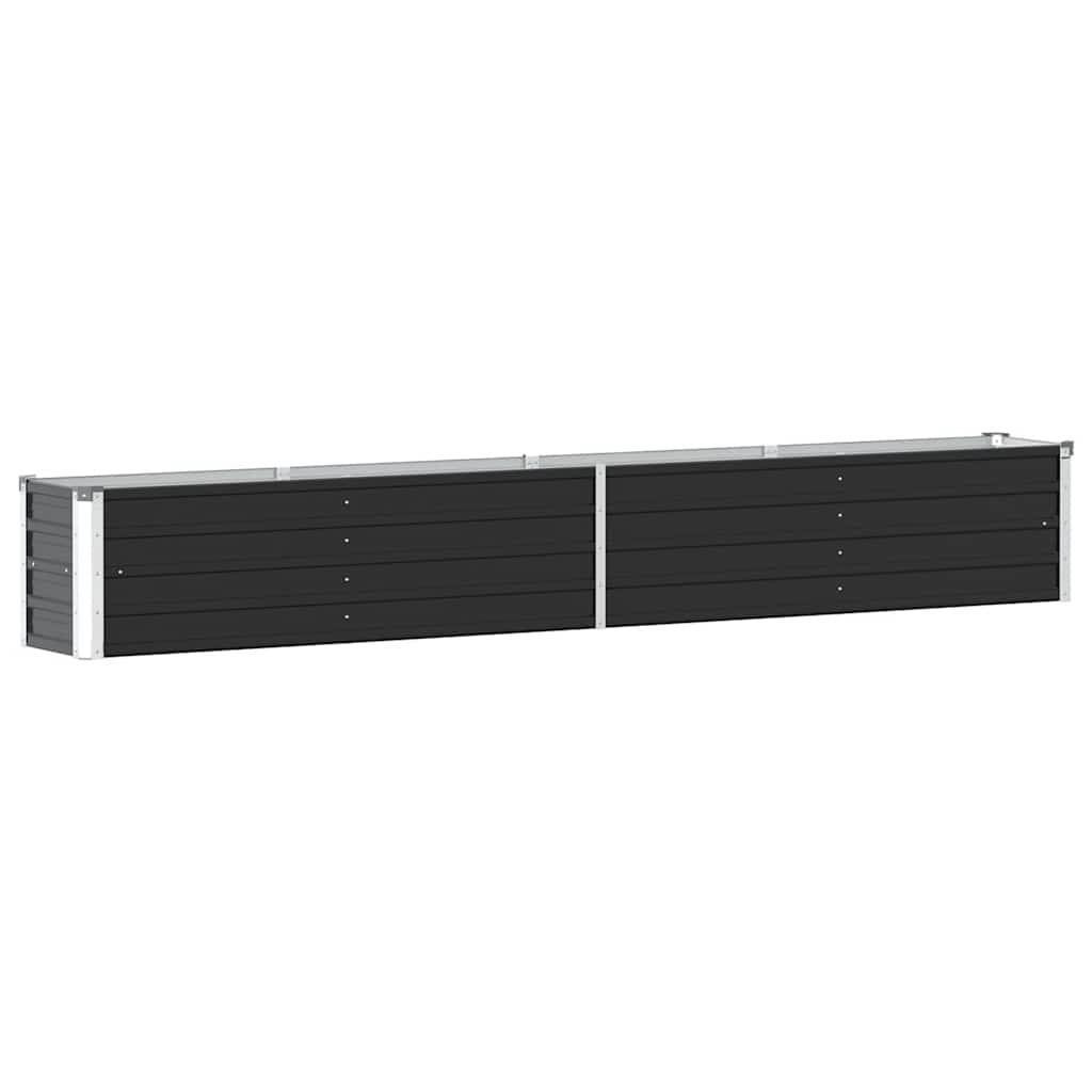 Garten-Hochbeet Verzinkter Stahl 320×40×45 Cm