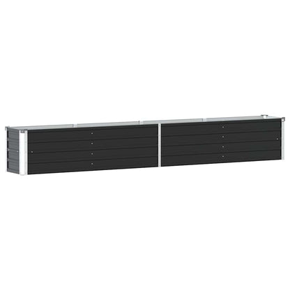 Garten-Hochbeet Verzinkter Stahl 320×40×45 Cm