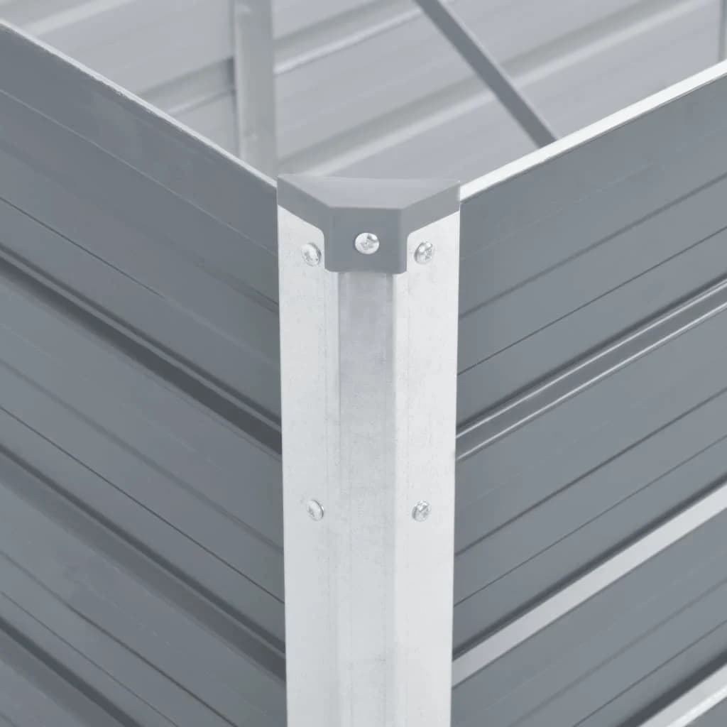 Garten-Hochbeet Verzinkter Stahl 400X80X45 Cm
