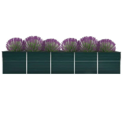 Garten-Hochbeet Verzinkter Stahl 400X80X45 Cm