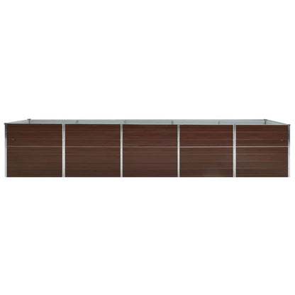 Garten-Hochbeet Verzinkter Stahl 400X80X45 Cm