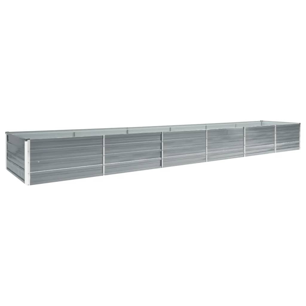 Garten-Hochbeet Verzinkter Stahl 480X80X45 Cm