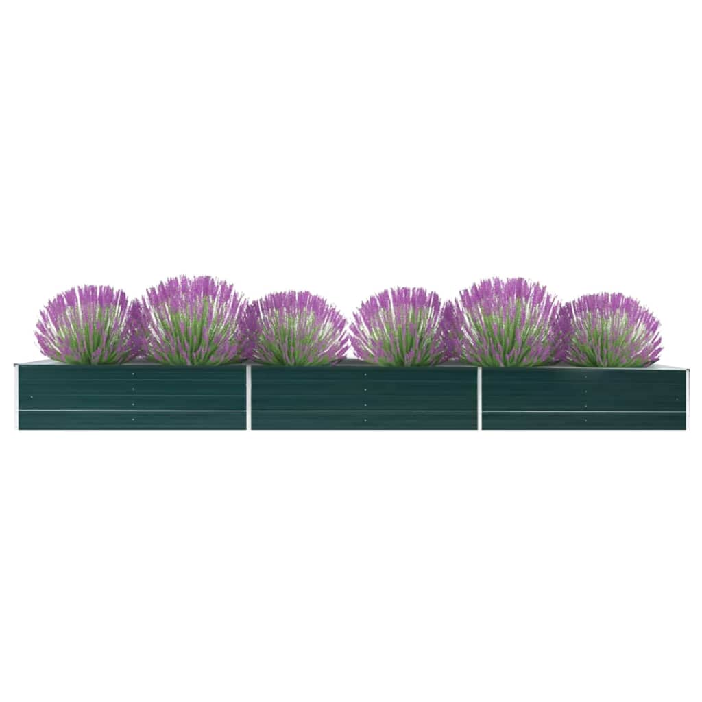 Garten-Hochbeet Verzinkter Stahl 480X80X45 Cm