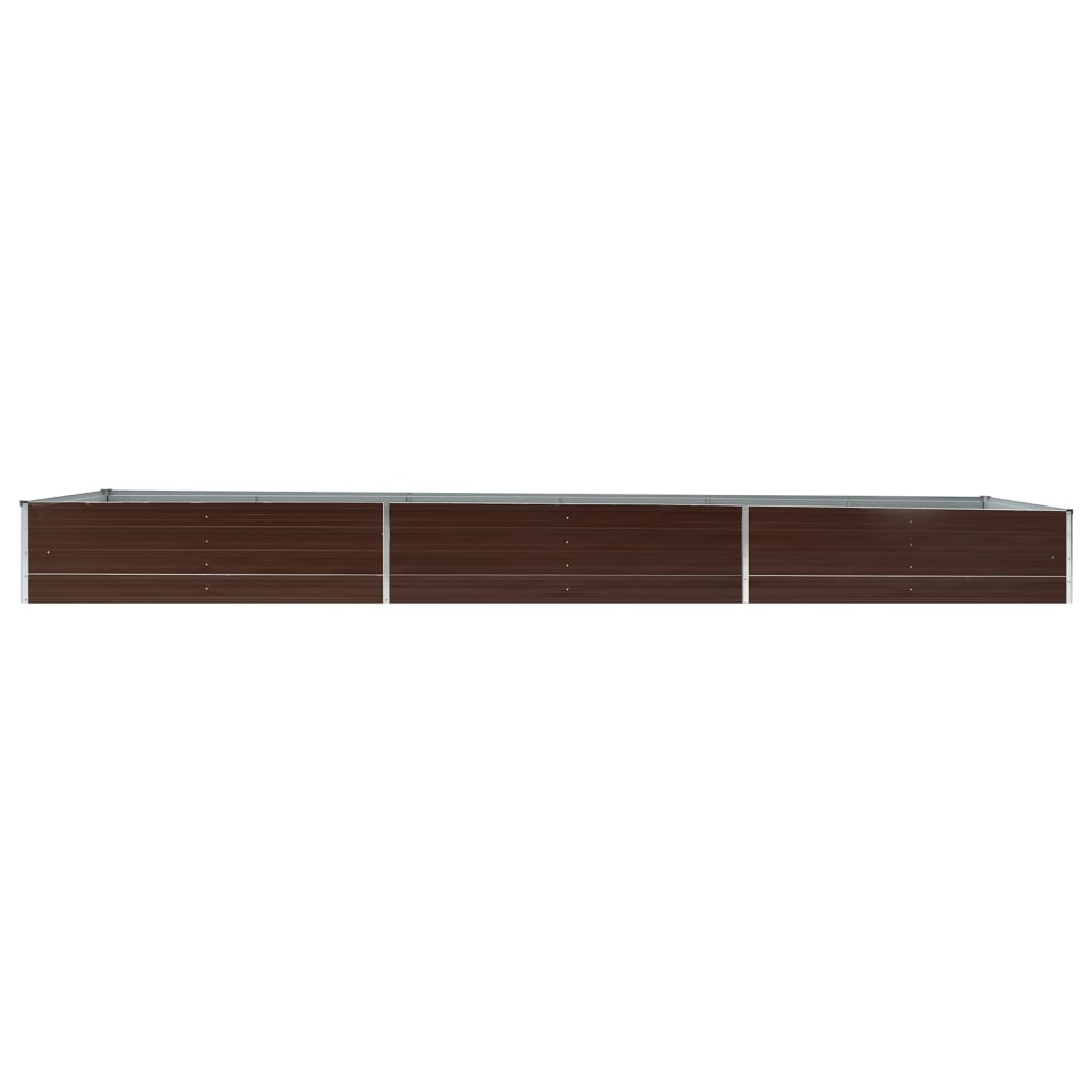 Garten-Hochbeet Verzinkter Stahl 480X80X45 Cm