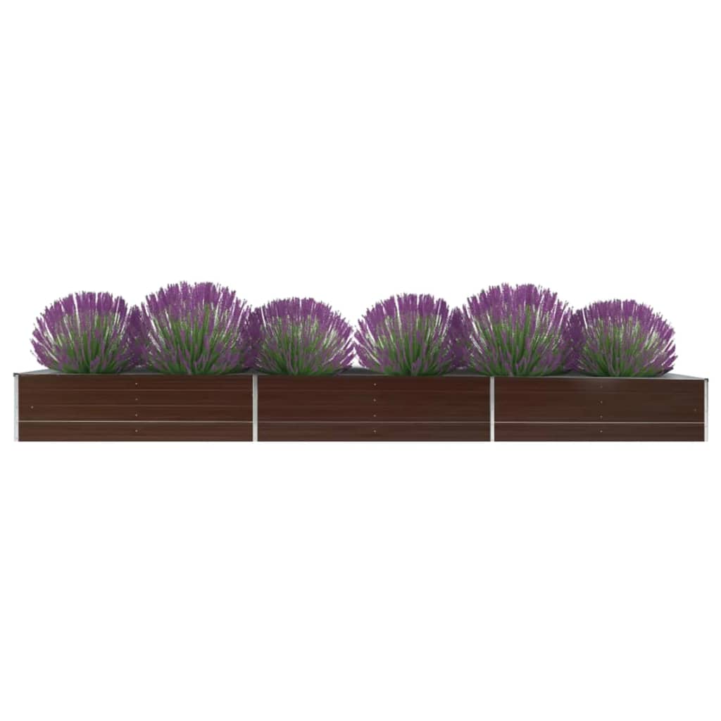 Garten-Hochbeet Verzinkter Stahl 480X80X45 Cm