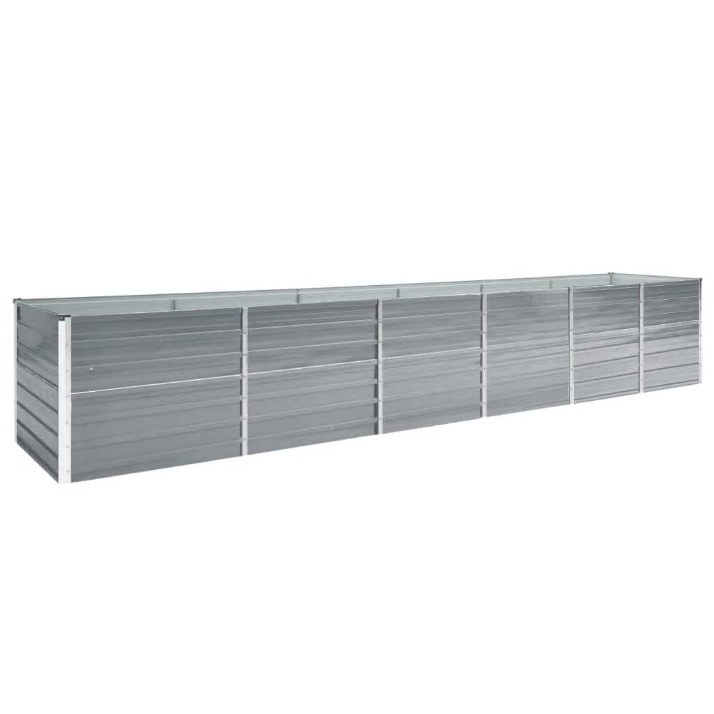 Garten-Hochbeet Verzinkter Stahl 480X80X77 Cm