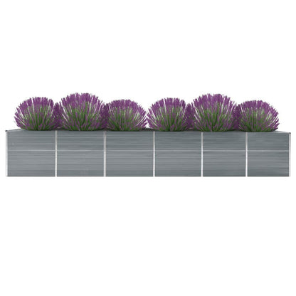 Garten-Hochbeet Verzinkter Stahl 480X80X77 Cm