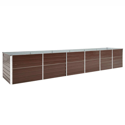 Garten-Hochbeet Verzinkter Stahl 480X80X77 Cm
