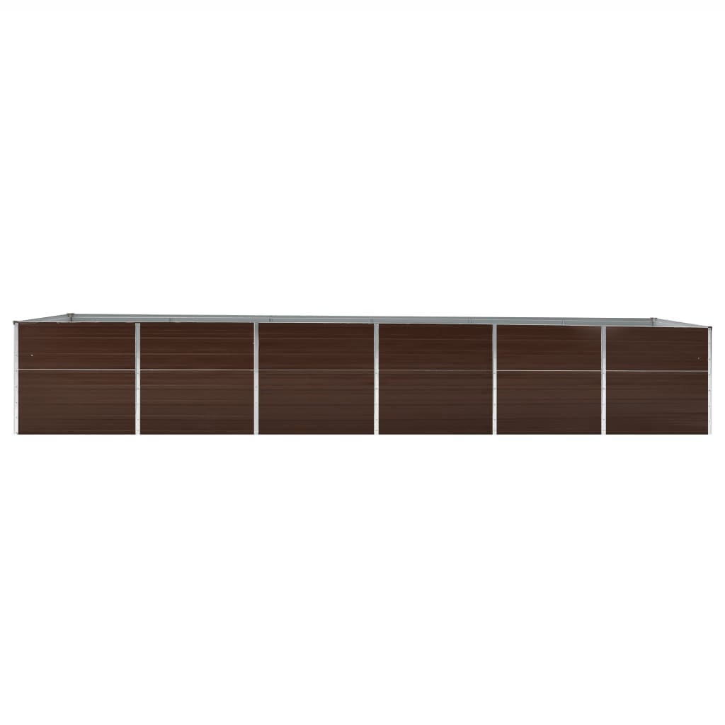 Garten-Hochbeet Verzinkter Stahl 480X80X77 Cm