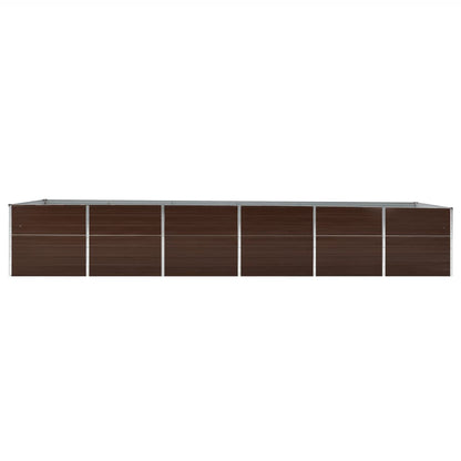 Garten-Hochbeet Verzinkter Stahl 480X80X77 Cm