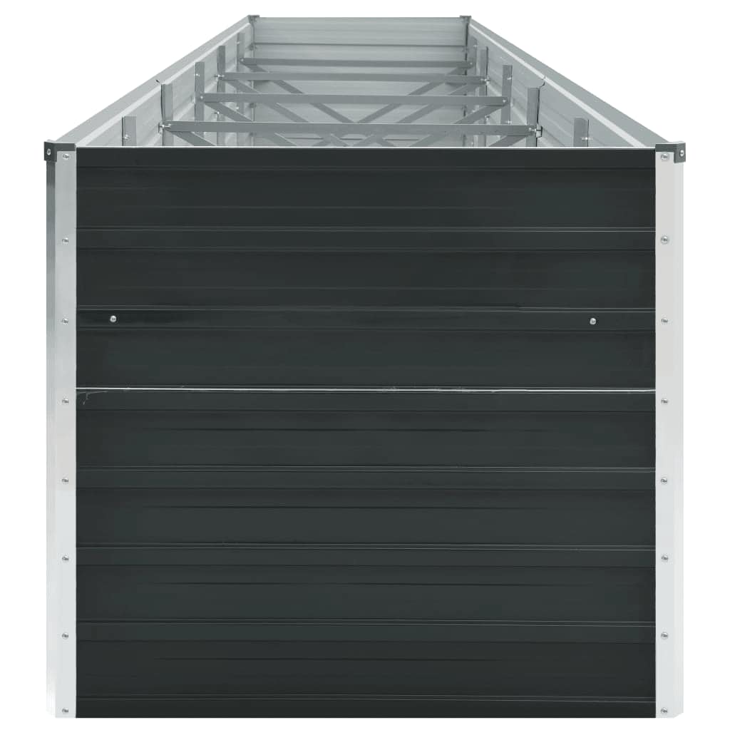 Garten-Hochbeet Verzinkter Stahl 480X80X77 Cm