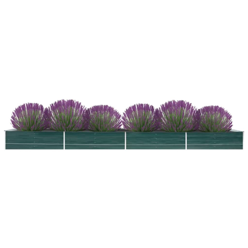 Garten-Hochbeet Verzinkter Stahl 600X80X45 Cm