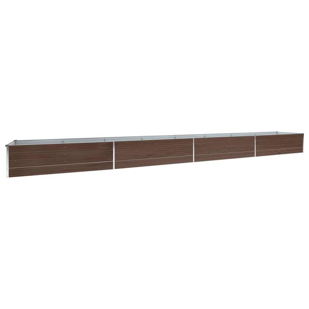 Garten-Hochbeet Verzinkter Stahl 600X80X45 Cm