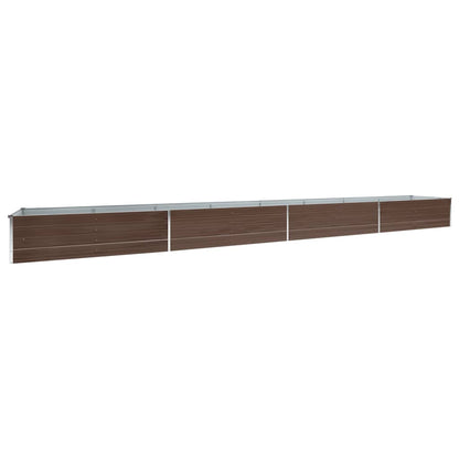Garten-Hochbeet Verzinkter Stahl 600X80X45 Cm
