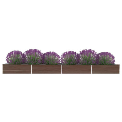 Garten-Hochbeet Verzinkter Stahl 600X80X45 Cm