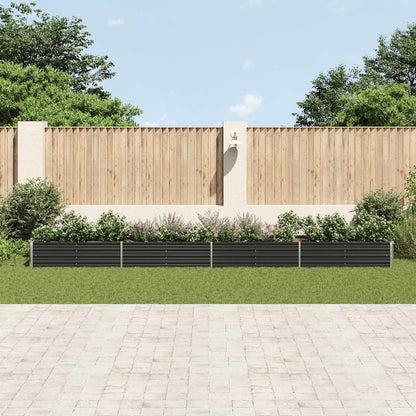 Garten-Hochbeet Verzinkter Stahl 600X80X45 Cm