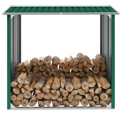 Brennholzlager Verzinkter Stahl 172X91X154 Cm