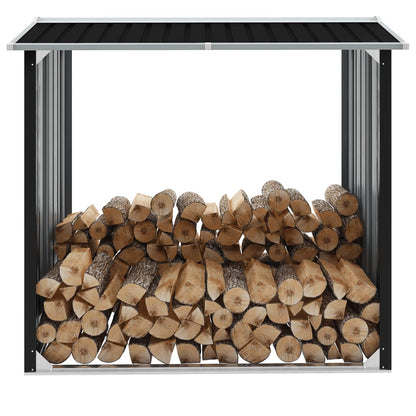 Brennholzlager Verzinkter Stahl 172X91X154 Cm