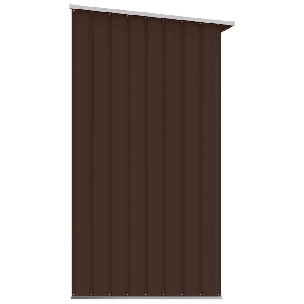Brennholzlager Verzinkter Stahl 330X84X152 Cm