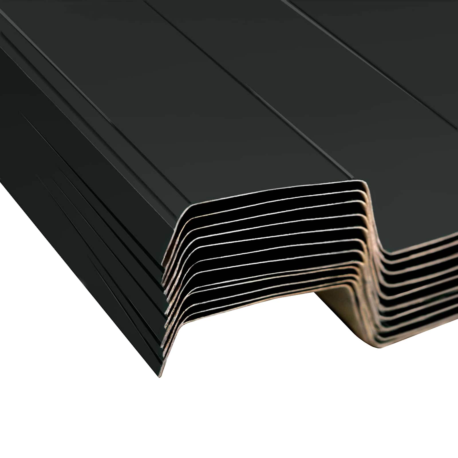 Dachpaneel 12 Pcs 129 X 45 Cm Verzinkter Stahl