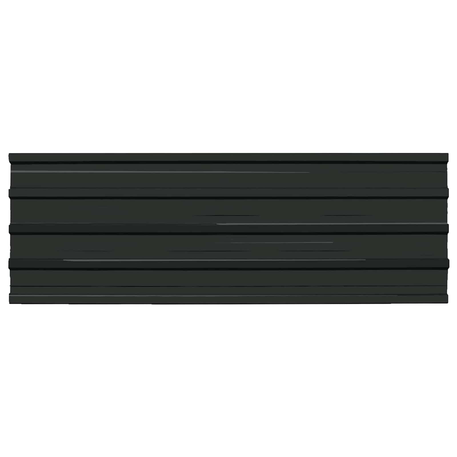 Dachpaneel 12 Pcs 129 X 45 Cm Verzinkter Stahl