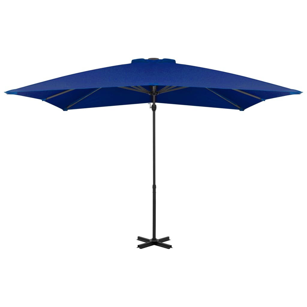 Ampelschirm Mit Aluminium-Mast 250X250 Cm Azur