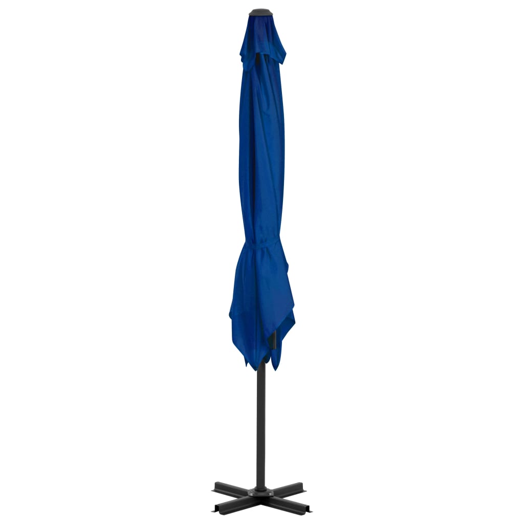 Ampelschirm Mit Aluminium-Mast 250X250 Cm Azur