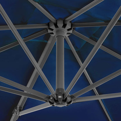 Ampelschirm Mit Aluminium-Mast 250X250 Cm Azur
