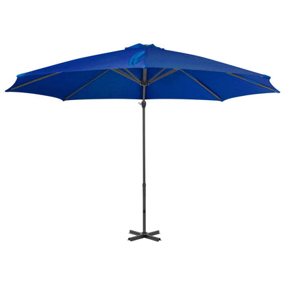 Ampelschirm Mit Aluminium-Mast 300 Cm Azur