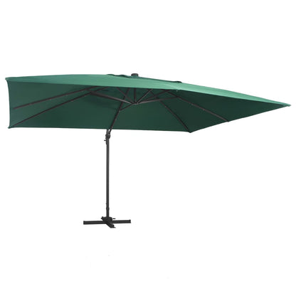 Ampelschirm Mit Led-Beleuchtung Alu-Mast 400X300 Cm