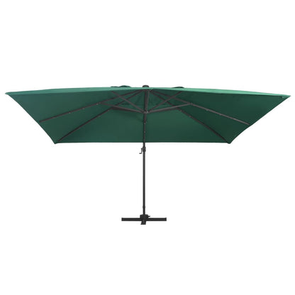 Ampelschirm Mit Led-Beleuchtung Alu-Mast 400X300 Cm