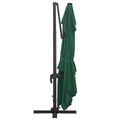 Ampelschirm Mit Led-Beleuchtung Alu-Mast 400X300 Cm