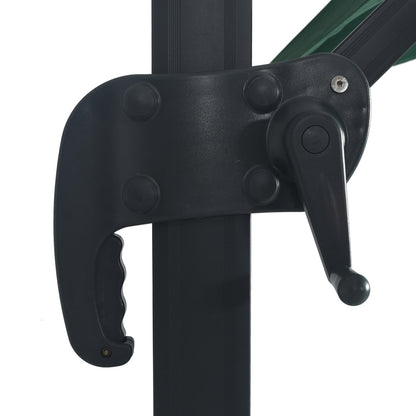 Ampelschirm Mit Led-Beleuchtung Alu-Mast 400X300 Cm
