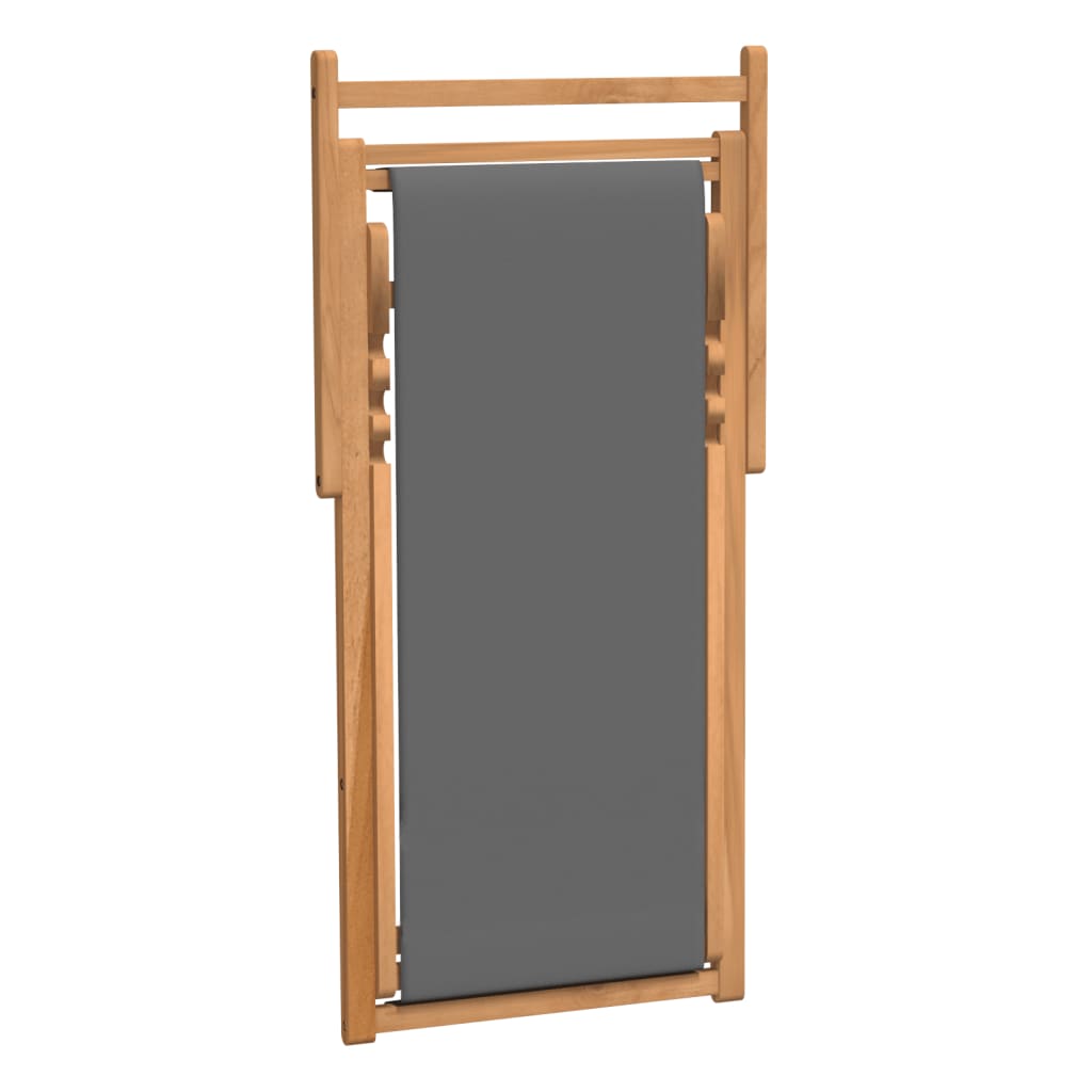 Strandstuhl Klappbar Massivholz Teak