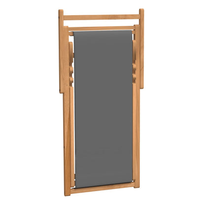 Strandstuhl Klappbar Massivholz Teak